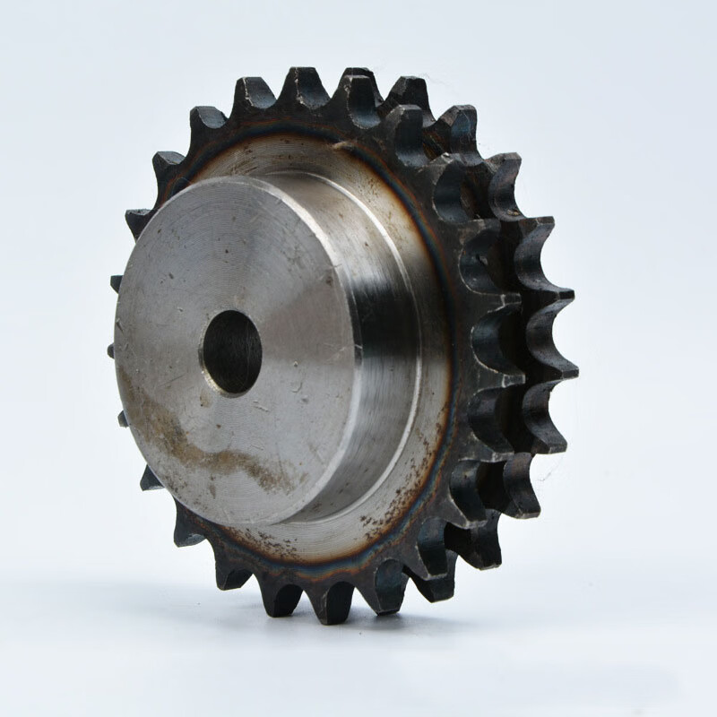 栀司 双排链轮带台阶6分12a链轮加工定做链轮齿轮搭配双排链条12至30